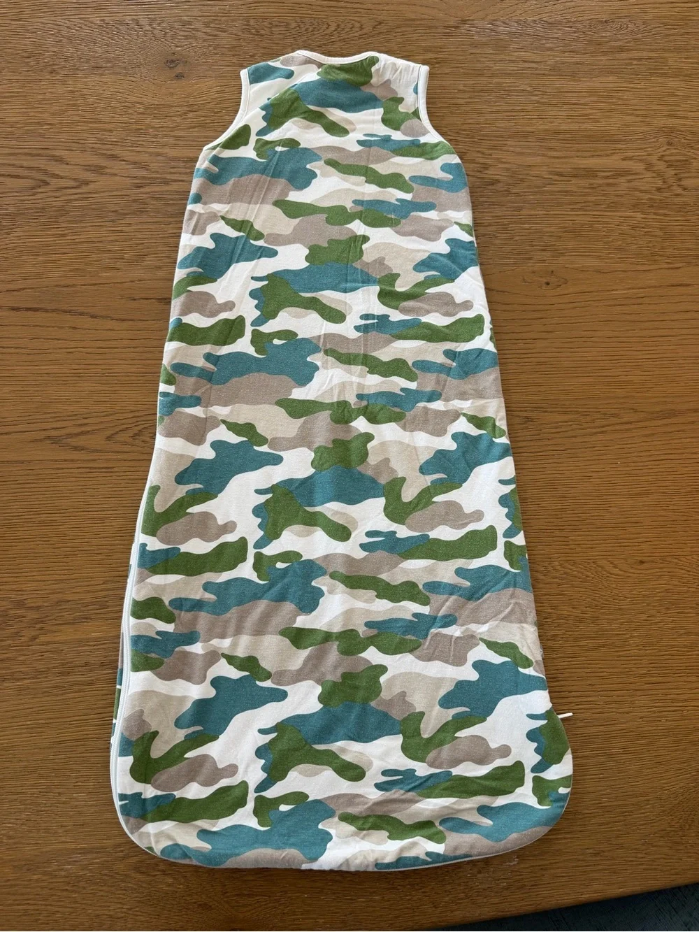 Kyte Baby Camouflage Sleep Sack Green & Blue Size Medium 1.0 Tog
